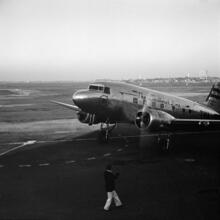 [TWA's The Lindbergh Line plane.]