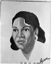 Art by Celebrities Sponsored by the Urban League [Lena Horne's painting.]