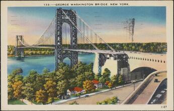 George Washington Bridge. New York.