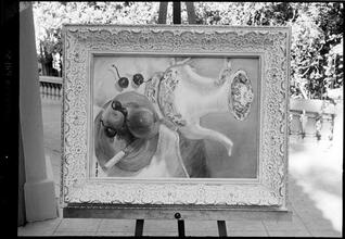 Art by Celebrities Sponsored by the Urban League [Nina Foch's painting.]