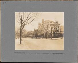 Riverside Drive and 89th Street, Showing Bishop Potter's Residence