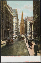 Wall Street, New York.