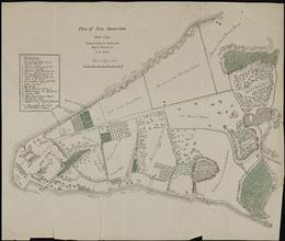Plan of New Amsterdam About 1644