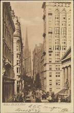 Wall St. N. Y. City
