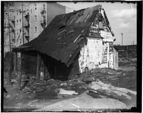 Shanty town.