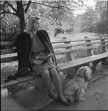 Men Are Such Wolves [Woman on a park bench.]