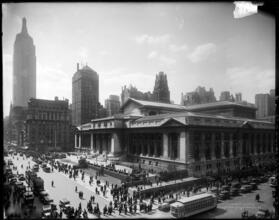 N.Y. Pub. Library & 42nd St. So.