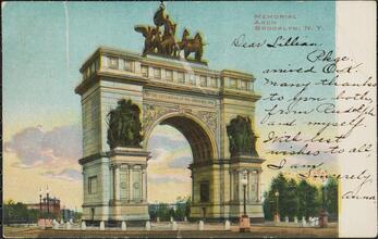 Memorial Arch, Brooklyn, N. Y.