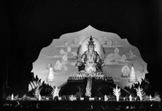 [Stage show "Rhapsody in Green" by Florence Rogge at Radio City Music Hall.]