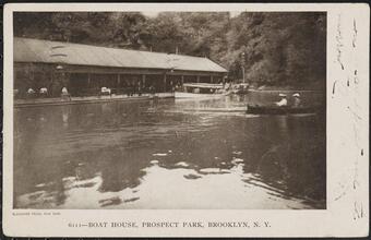 Boat House, Prospect Park, Brooklyn, N. Y.