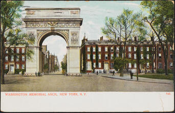 Washington Memorial Arch, New York, N. Y.
