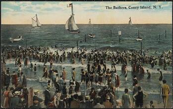 The Bathers, Coney Island, N. Y.