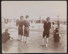 Going to Bathe--Coney Island.