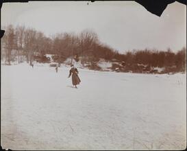 Skating, Central Park.