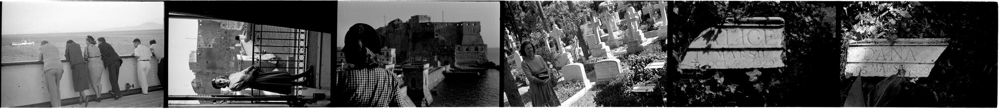 [Scenes from the Marsh's trip to Europe.]