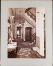Home of W. F. Havemeyer, 335 West 14th Street, New York City [Hall with staircase.]