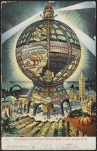 The Steel Globe Tower, 700 Feet High. Coney Island, N. Y.