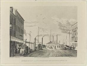 Steam Boat Landing, Foot of Courtlandt St.
