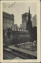 Trinity, Building, Trinity Church, Broadway.