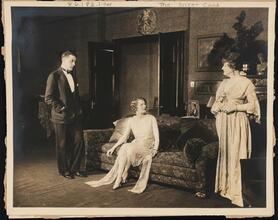 [Earle Larimore as Robert, Margalo Gillmore as Hester and Laura Hope Crews as Mrs. Phelps in "The Silver Cord".]
