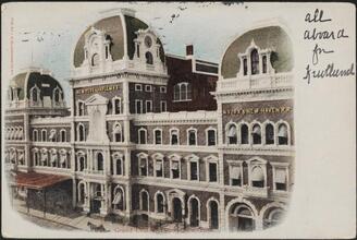 Grand Central Depot, New York.