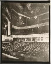 Theater. Interior, view from stage
