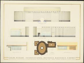 Color Scheme International Business Machines Exhibit