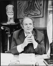[Jack Weston as Dietrich Merkenschrift in "Break a Leg".]