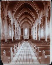 [Church. Interior, chancel.]
