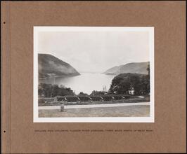 Drilling Rigs Exploring Hudson River Crossing, Three Miles North of West Point [Catskill System.]