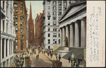 Wall Street, New York.