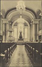 [Interior of St. Paul's Chapel.]