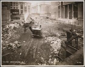 41st St. Side [Lincoln Building construction.]