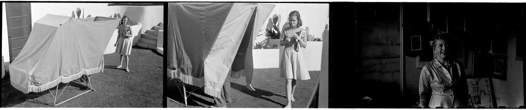 [Felicia Marsh and unidentified woman.]