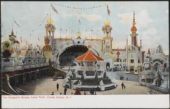 The Dragon's Gorge, Luna Park, Coney Island, N. Y.