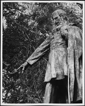 ["Louis Kossuth" bronze statue.]