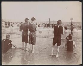 Going to Bathe--Coney Island.