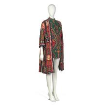"Afrocentric" ensemble comprising coat and tunic