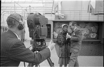 Betsy Von Furstenberg [Being interviewed.]