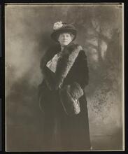 Portrait, Clarke, Manager, for David Belasco and Lady Friend (Gresham).