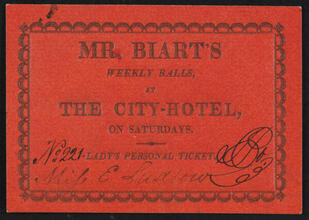Mr. Biart's Weekly Balls