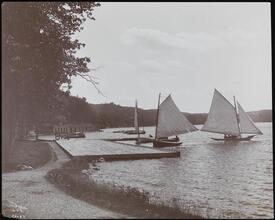 Tuxedo Park, N.Y., Residences, Churches, Depot, Boating.