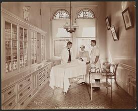 N.Y. Foundling Hospital, 68th St., Operating Room.