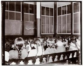 East Side Public Schools 5. A study in back hair (so taken by mistake).
