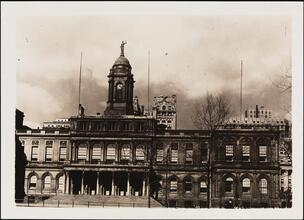 [City Hall, facade.]