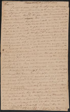 Letter from John Peter De Lancey, August 5, 1806