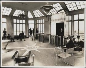 60 Wall Street [70 Pine Street.] City Service Company. Interior, observatory