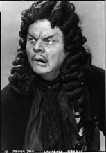 [Lawrence Tibbett as Captain Hook.]