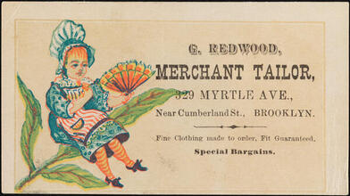 G. Redwood, Merchant Tailor