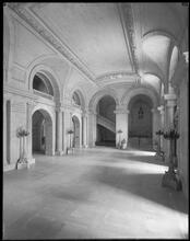 5th Avenue and 42nd Street. New York Public Library, general interior of main lobby.